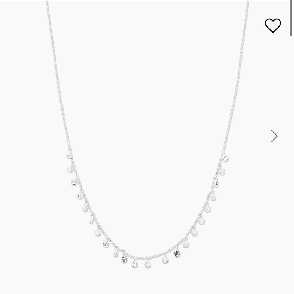 Gorjana Chloe Necklace Silver